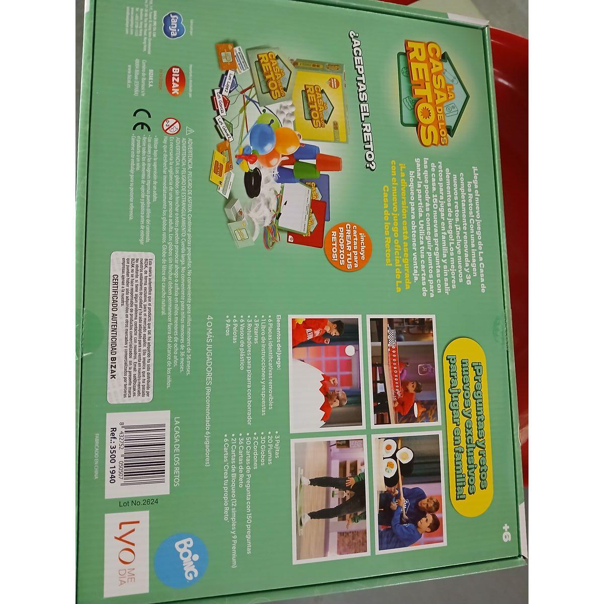 Juego Educativo Bizak La Casa De Los Retos Años SENZA MARCA