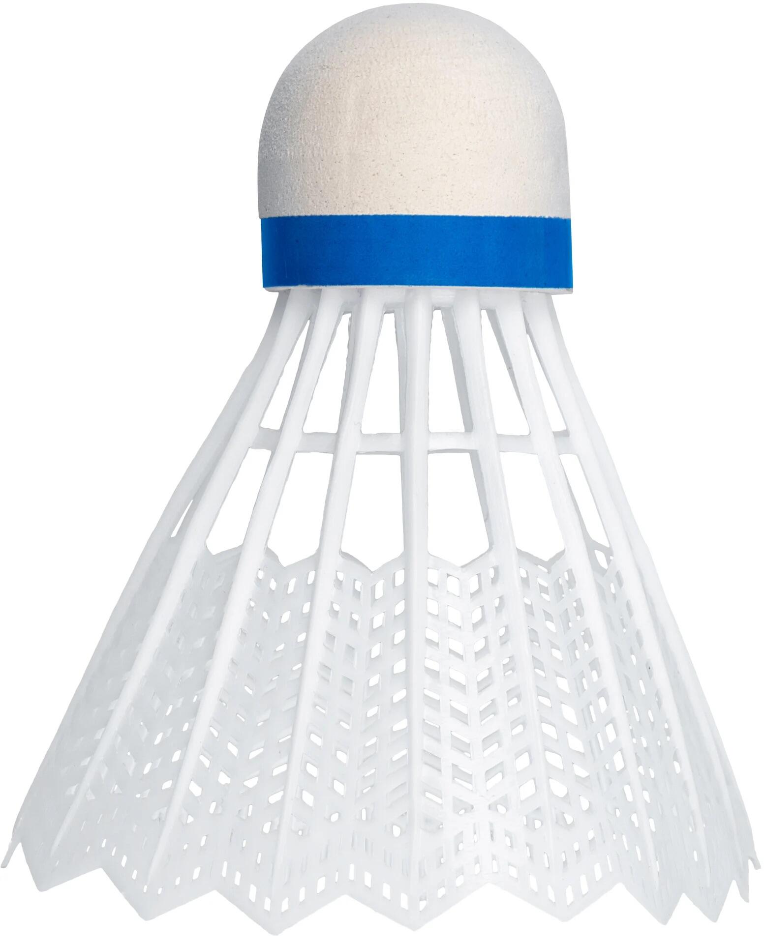 Conjunto de badminton - 4 raquetes + 2 petecas + rede 5/7