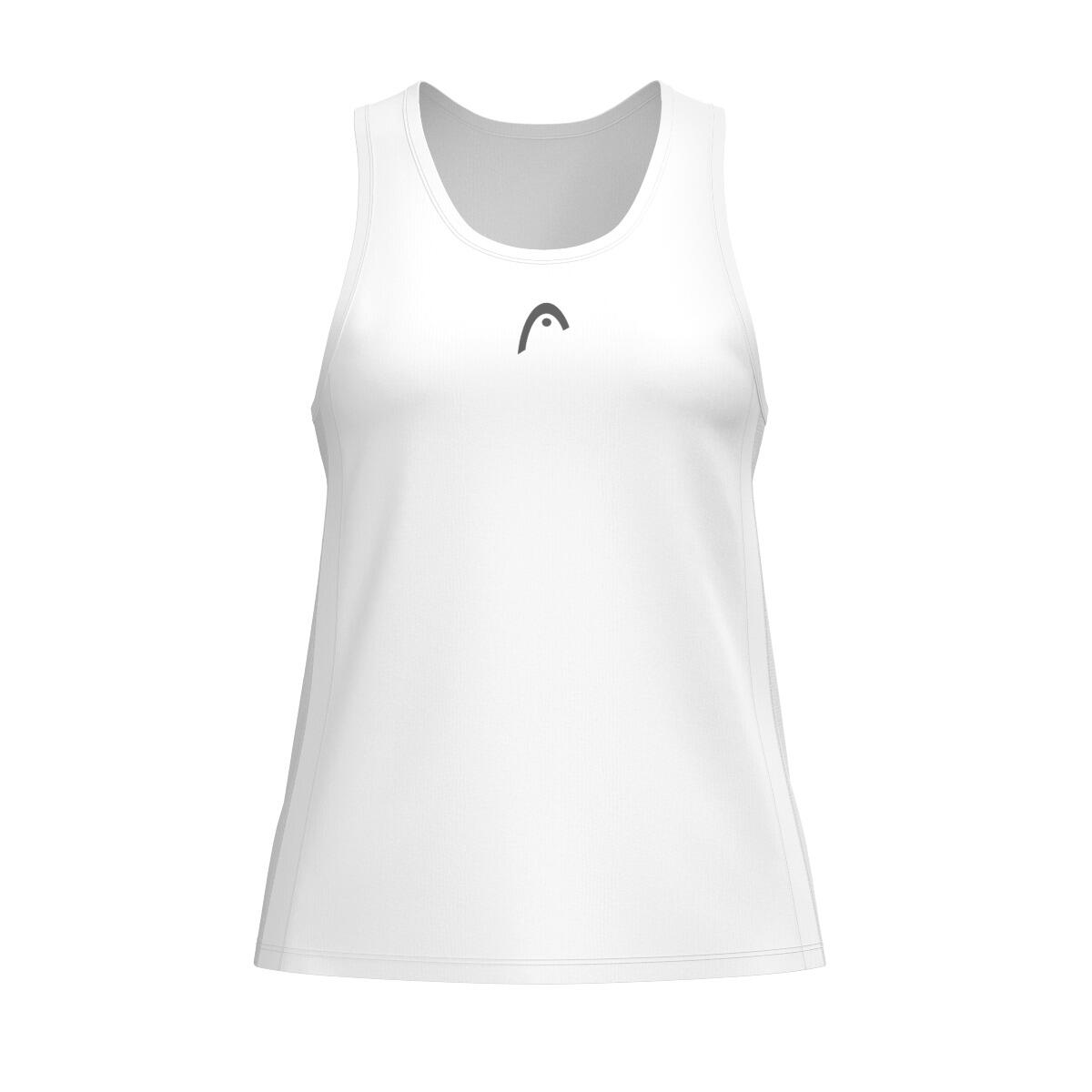 Head - Débardeur Femme Head Club 25 Tech - Débardeur - Blanc - Grand - Decathlon