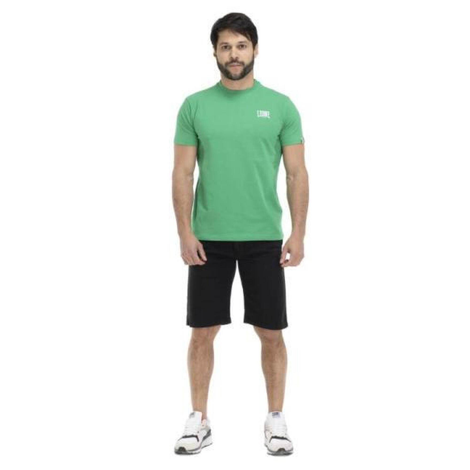 Tricou Leone Small Logo-Verde