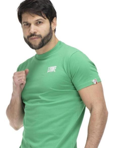 Tricou Leone Small Logo-Verde