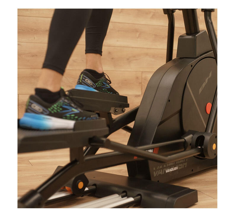 Bicicleta Elíptica Vanquish Multimedia - Kinomap,Zwift - inercia 35kg - 51cm 5/8