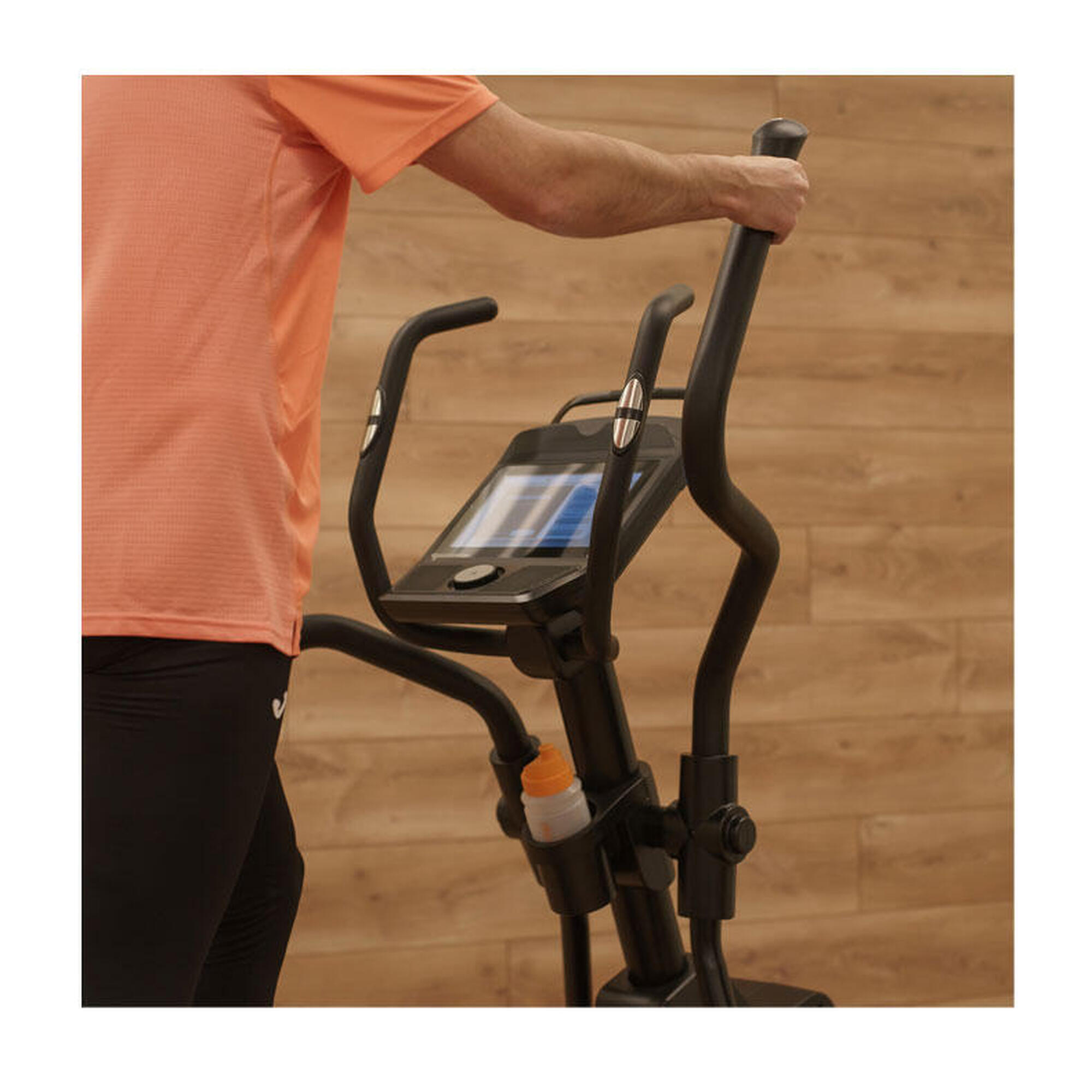 Vélo Elliptique Vanquish Multimedia - Kinomap,Zwift - inertie 35kg - 51cm