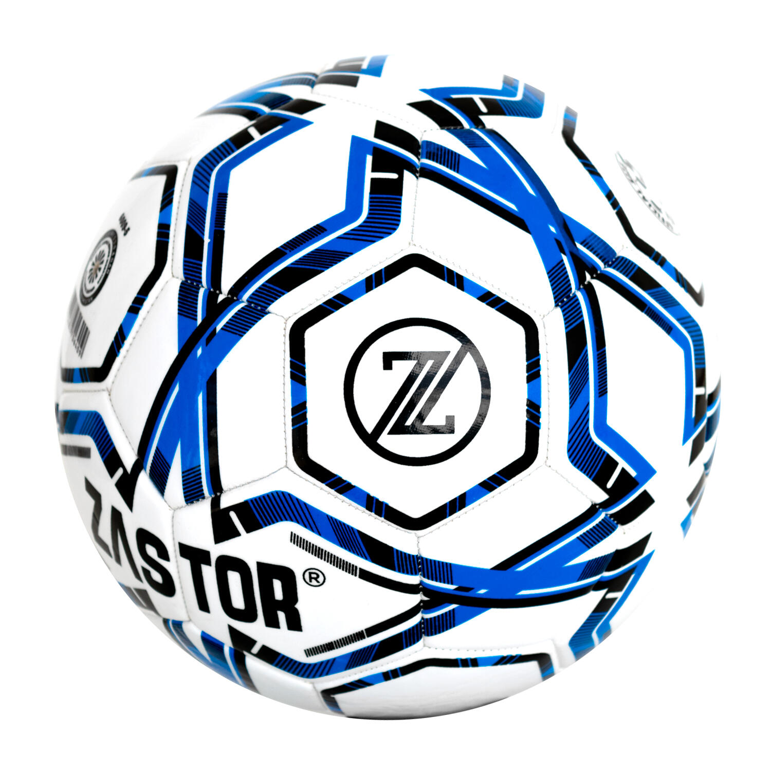 Pack 12 Balones Fútbol Zastor Rival Blue T-5 3/4