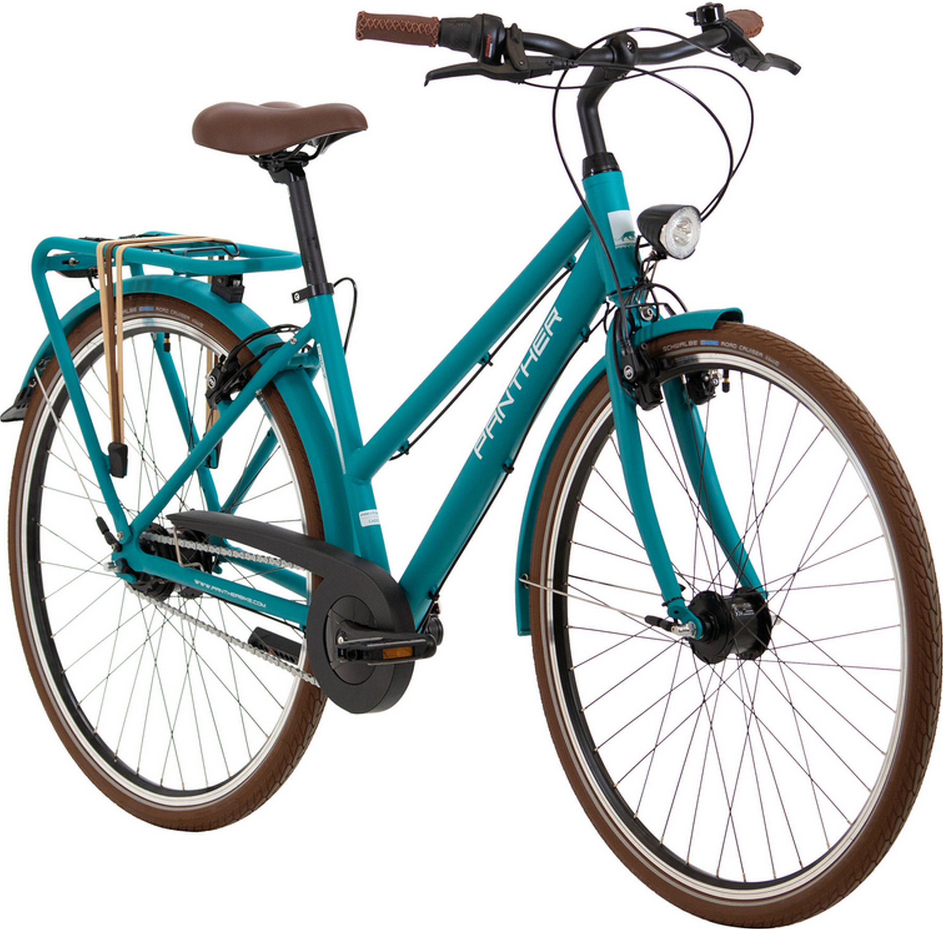 Citybike Caraz 6.0, 28 inch mat turkoois 3/3