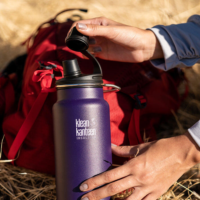 Klean Kanteen Bouchon pour bouteilles TKWide - Noir 3/6