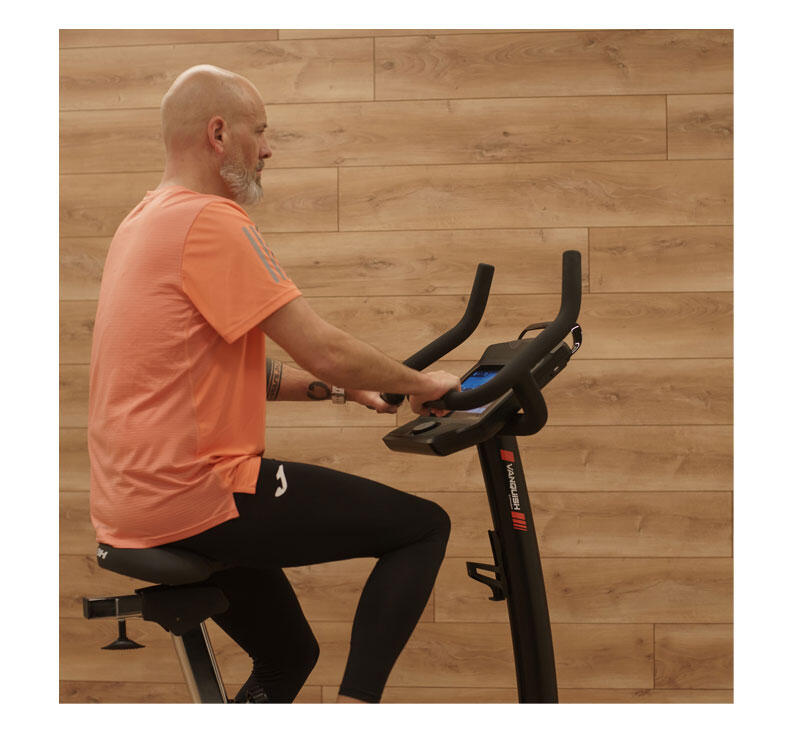 Heimtrainer Vanquish Multimedia - Kinomap und Zwift - Schwungmasse 14kg 6/8