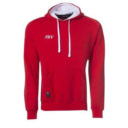Sweat capuche de rugby Force XV FORCE enfant gris chiné