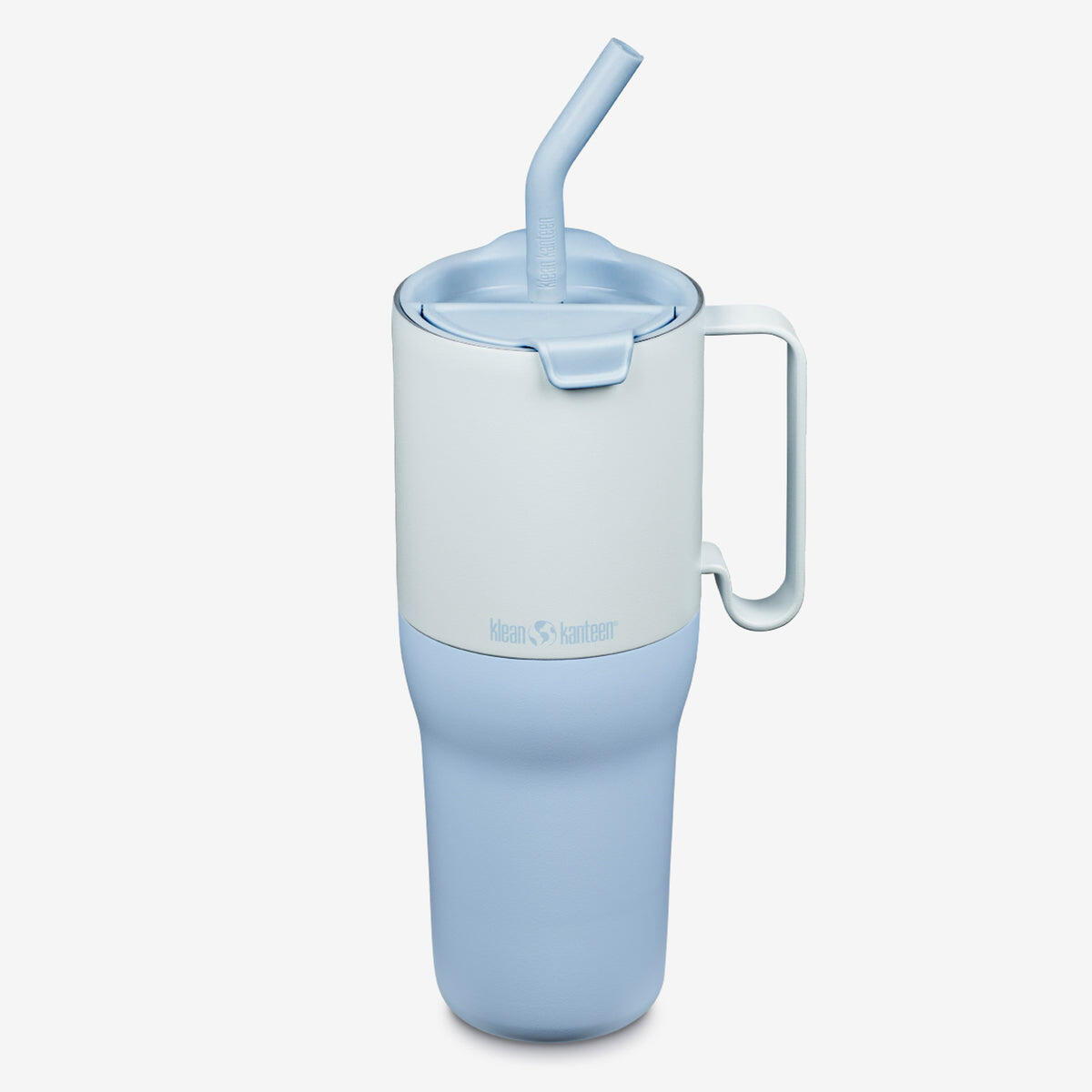 KLEAN KANTEEN Klean Kanteen Rise 36oz/1064ml Tumbler - Flip Straw Lid  - Ice Blue