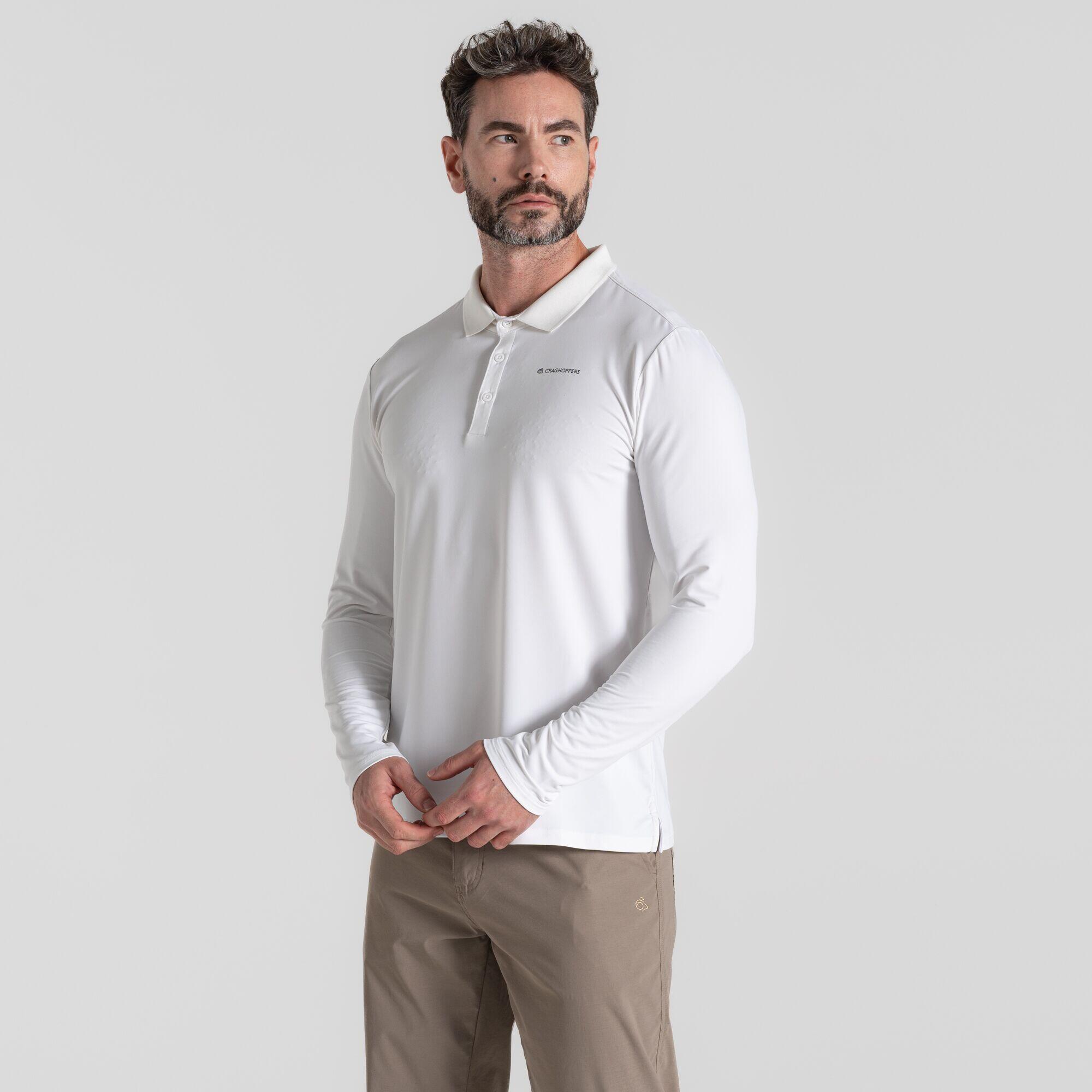 Mens Golf NosiLife Bramshaw LS Polo Top 5/6