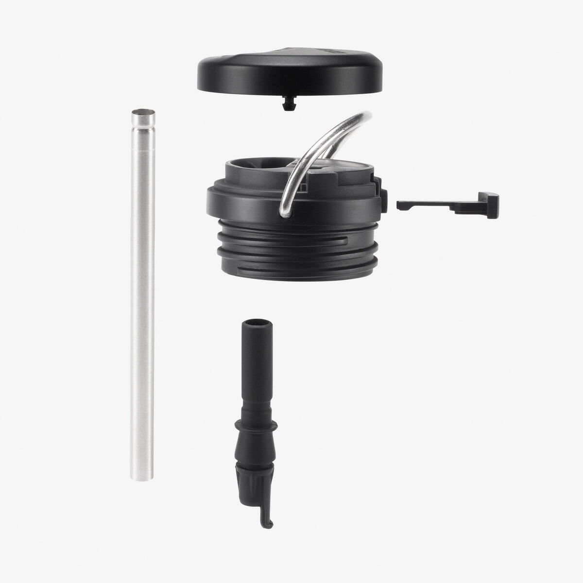 Klean Kanteen TKWide Twist Cap - Straw Kit - Noir 4/6