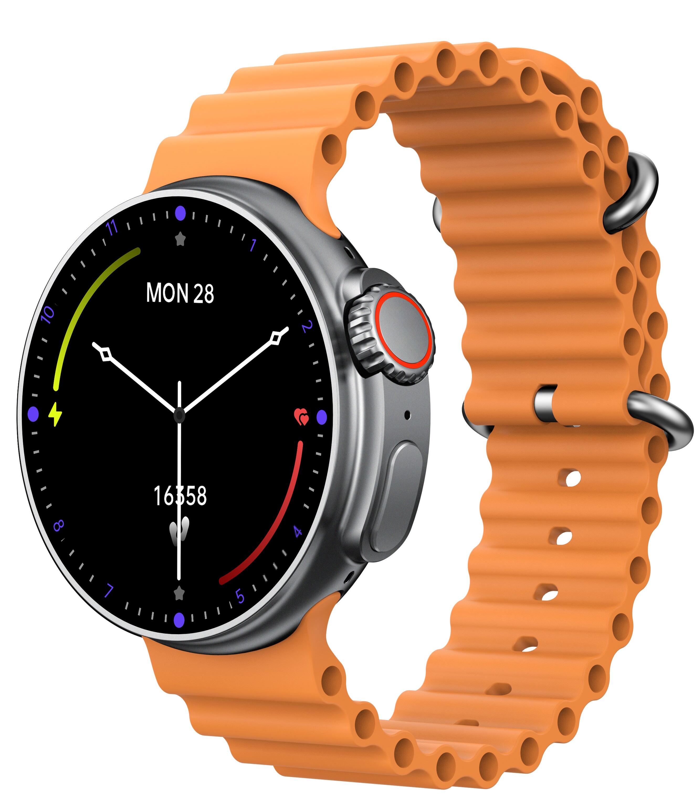 Reloj Inteligente BOSTON negro/naranja 2/7