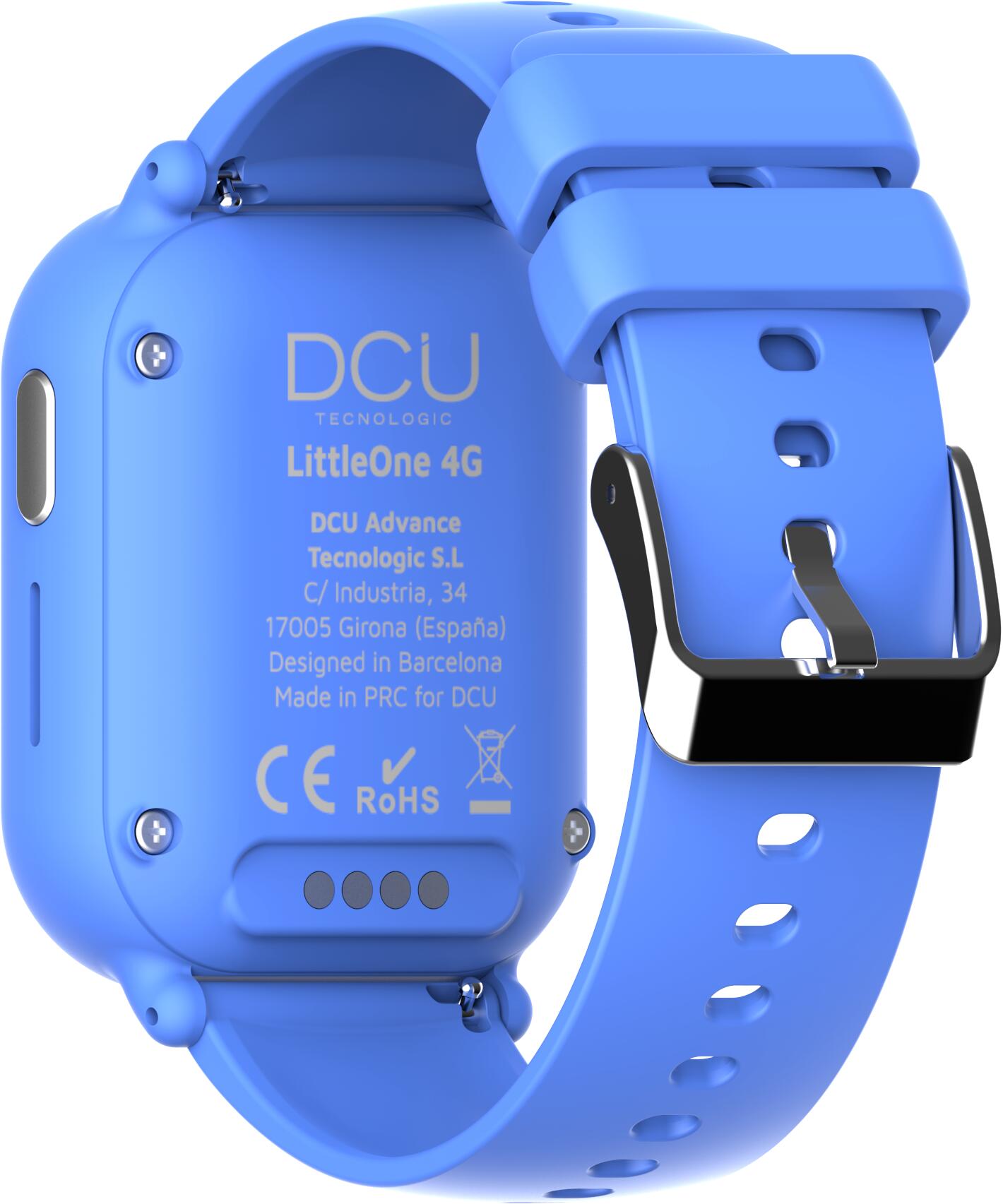 Reloj Inteligente niñ@s LittleOne 4G videollamadas azul 4/7