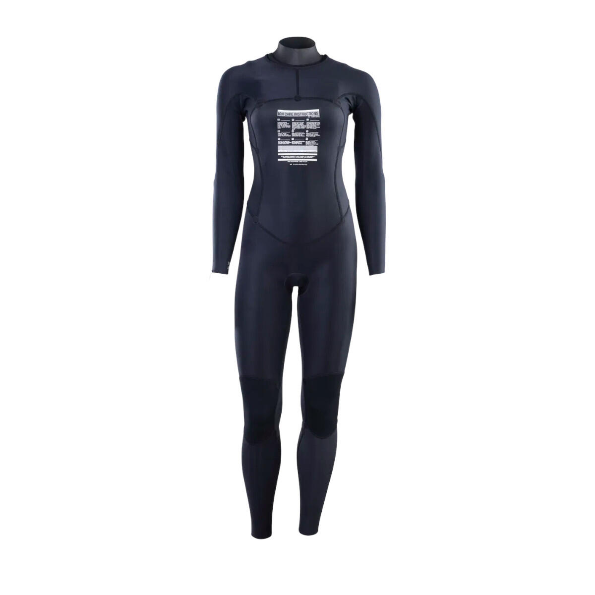 ION Static 3/2 Frontzip Dames Zwart 4/5