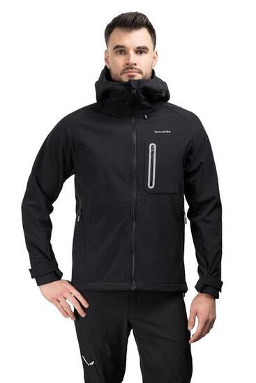 Giacca softshell uomo Naturehike CYY2441FS071 nero