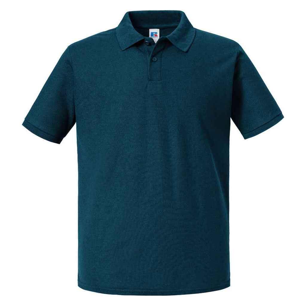 Russell Mens Authentic Pique Polo Shirt