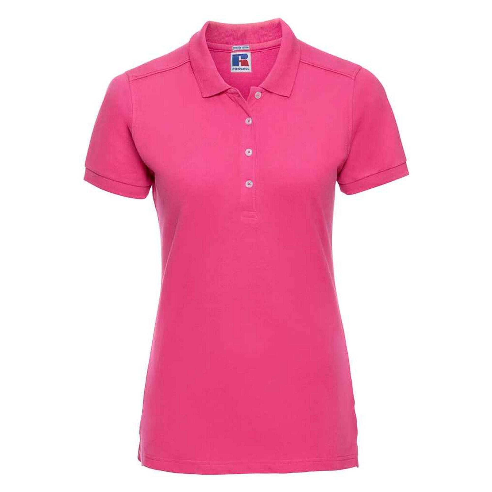 Russell Womens/Ladies Pique Stretch Polo Shirt