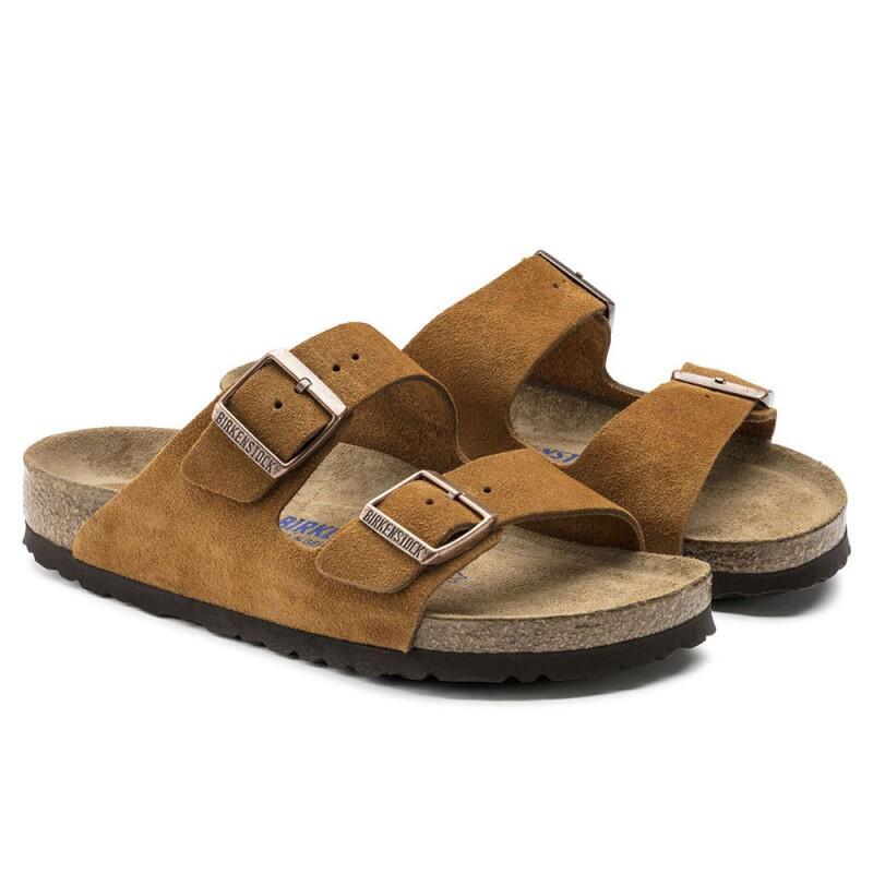 Sandales Homme Birkenstock Arizona Sfb Marron 3/7