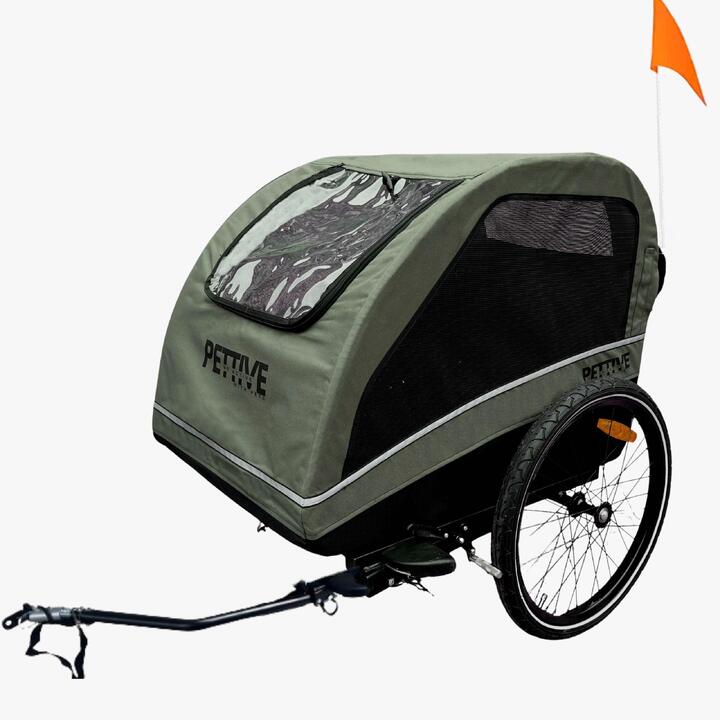 Fietskar voor honden tot 40 kg
