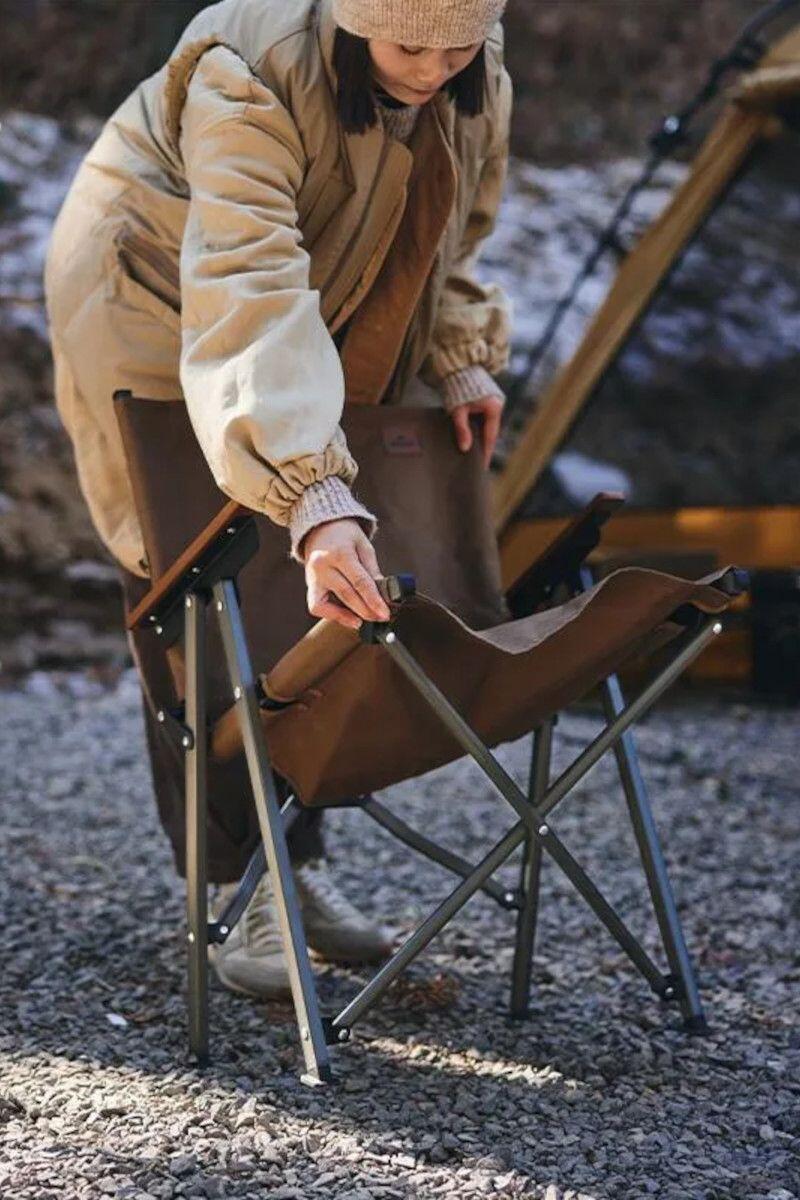 Krzesło Turystyczne Naturehike L04 Folding Chair Cnk2300Jj018 Brązowe 4/4