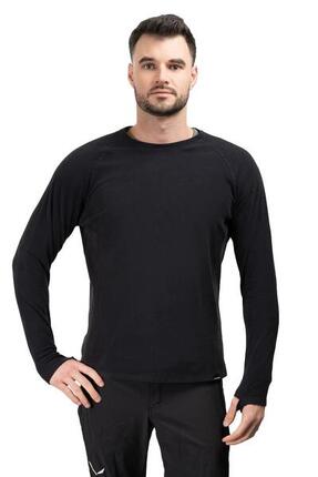 Koszulka Trekkingowa Męska Naturehike Crew Neck Reversible czarna l