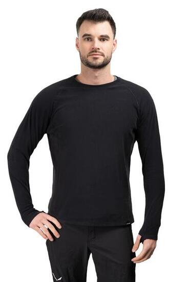 Koszulka Trekkingowa Męska Naturehike Crew Neck Reversible czarna l