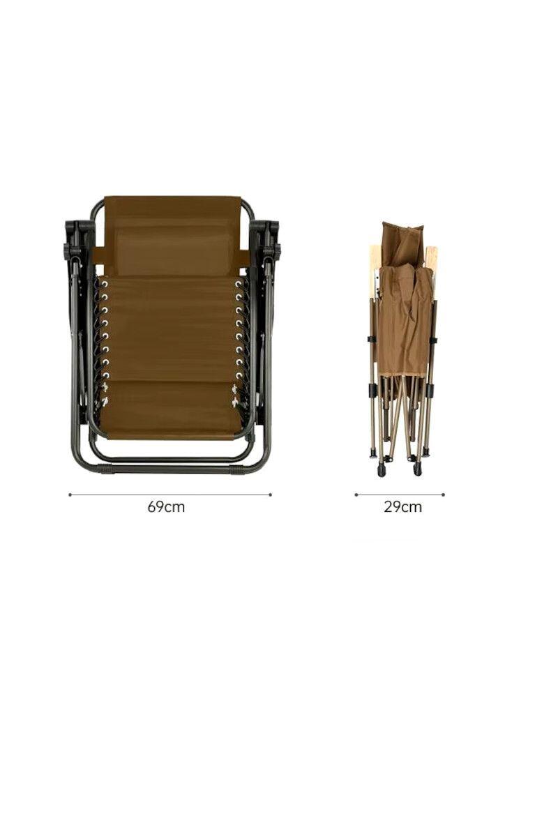 Leżak Turystyczny Naturehike Nightfall T08 Cnk2450Jj016 Khaki 2/3
