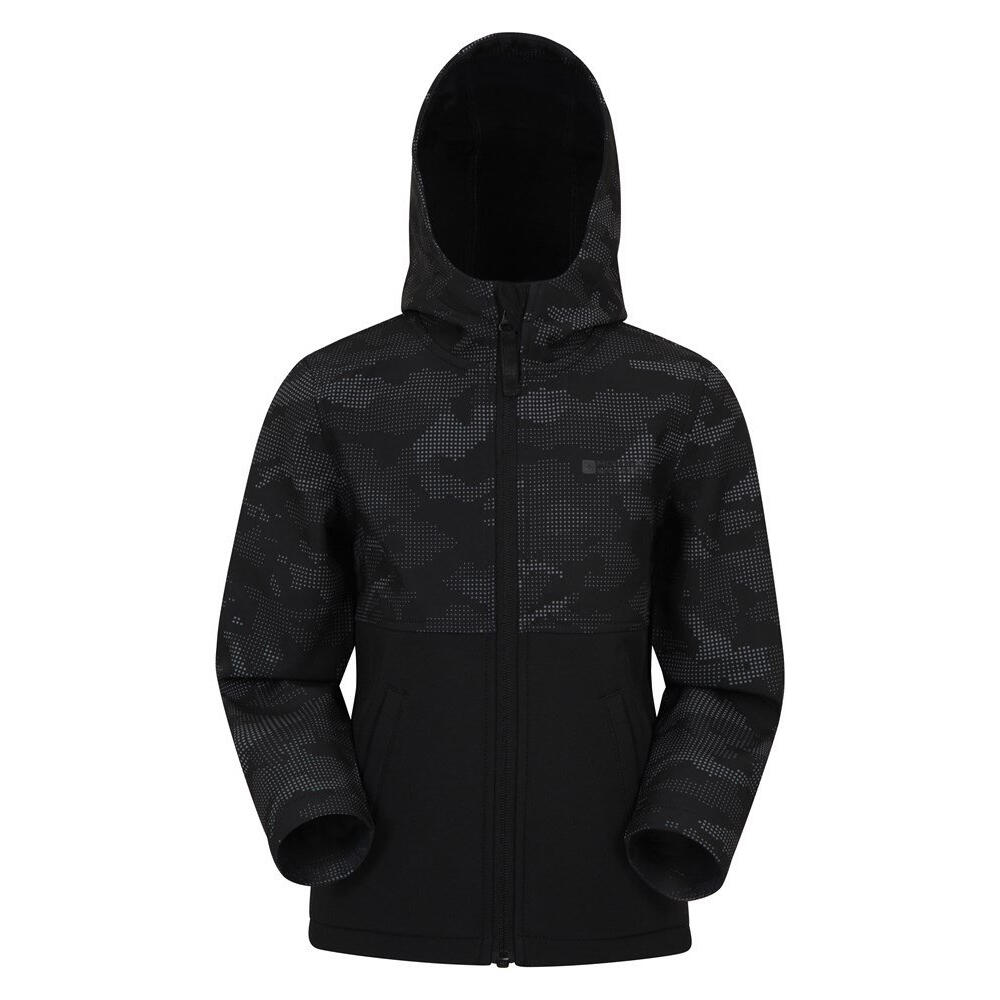 Mountain Warehouse Childrens/Kids Exodus Camo Soft Shell Jacket