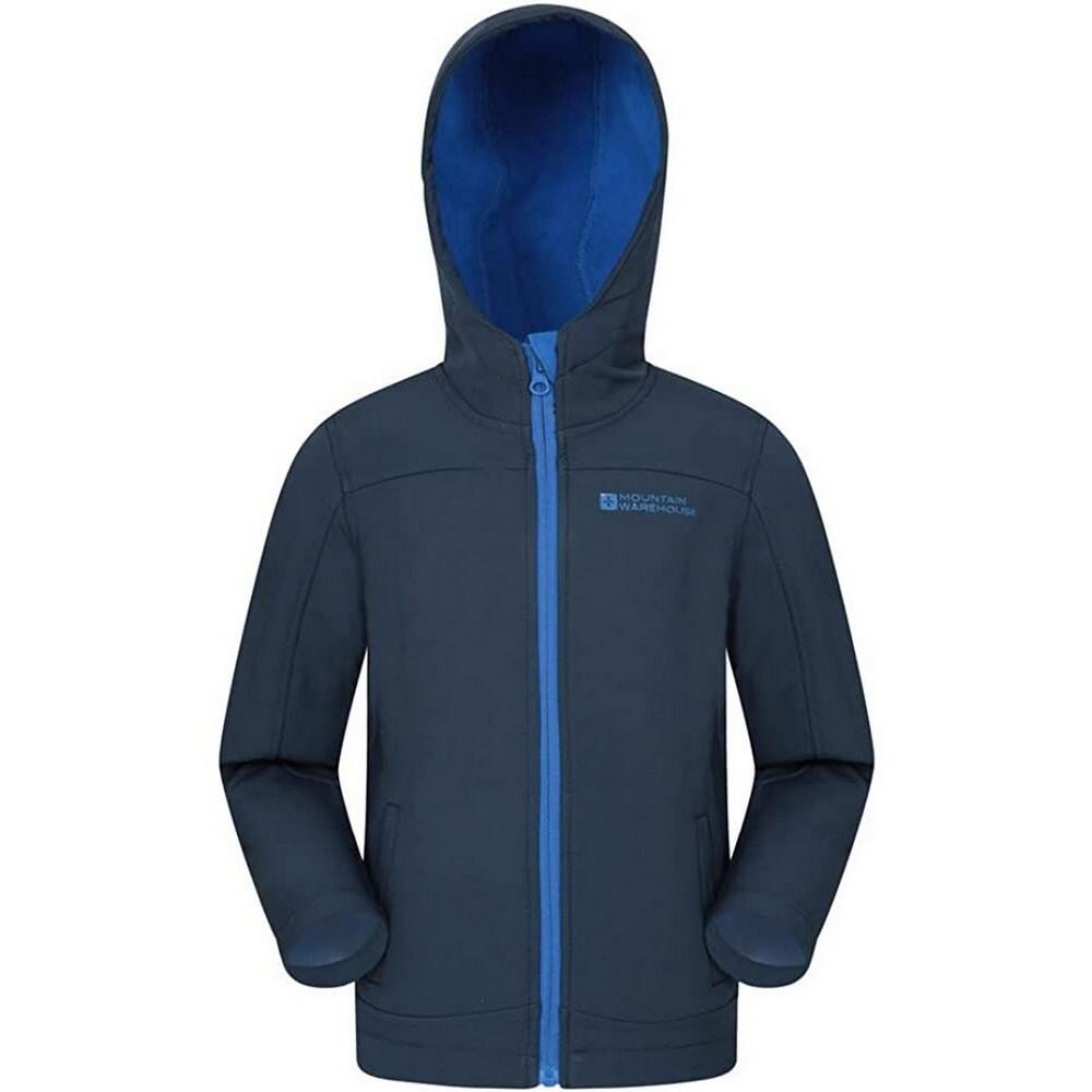 Mountain Warehouse Childrens/Kids Exodus Water Resistant Soft Shell Jacket