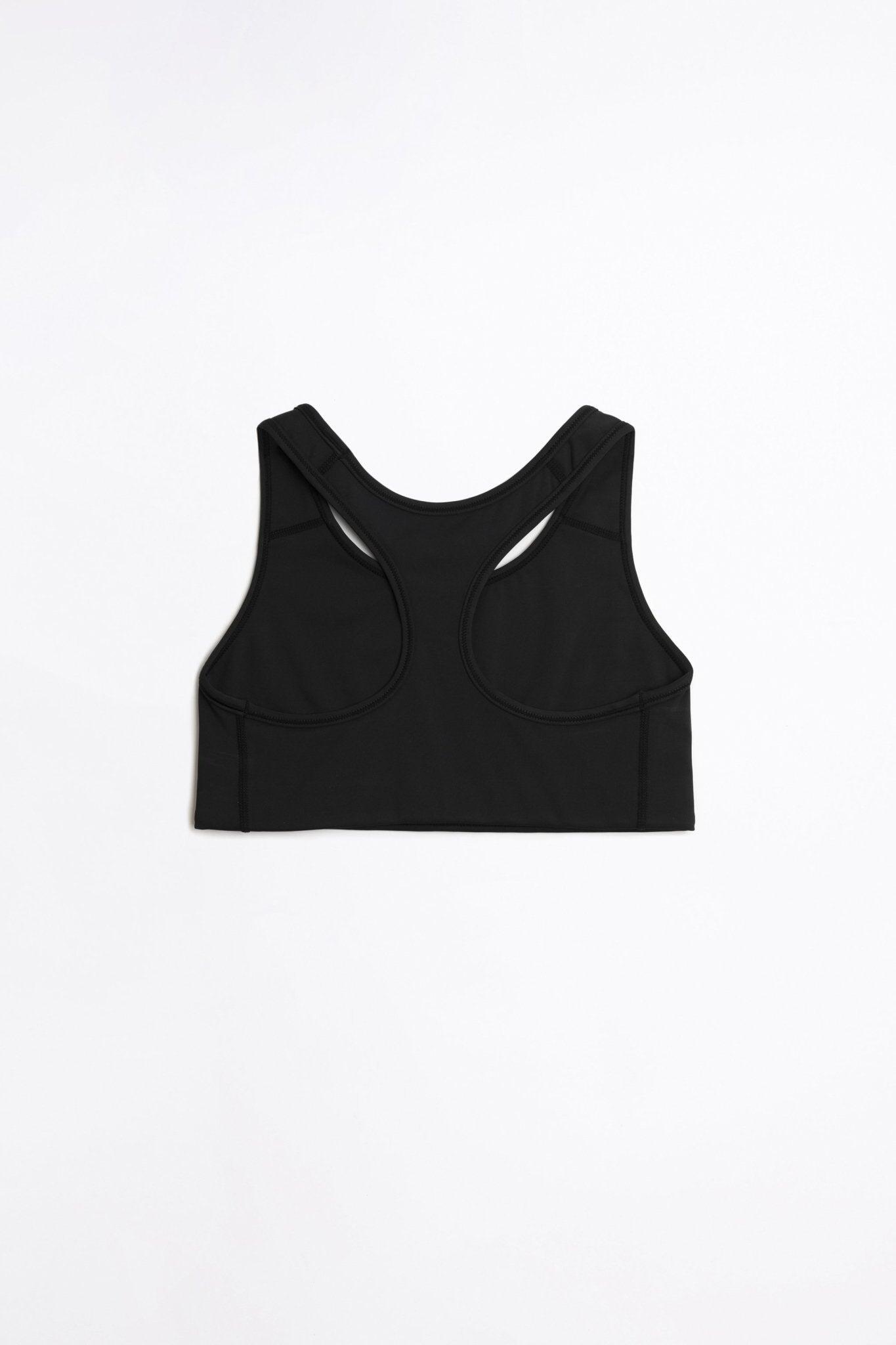 Reggiseno sportivo donna PRO nero 5/5
