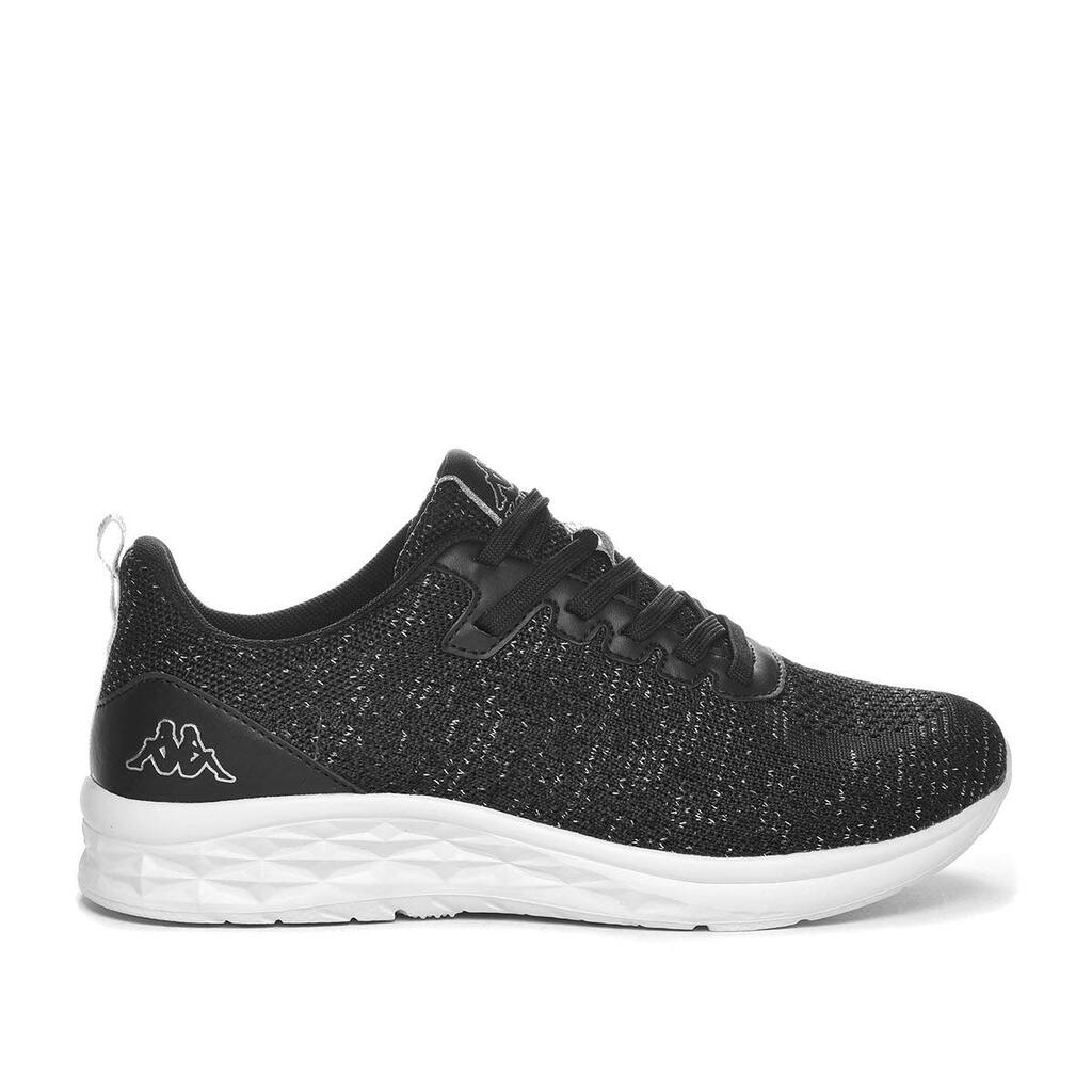Women's Black Kappa Rostie Trainers