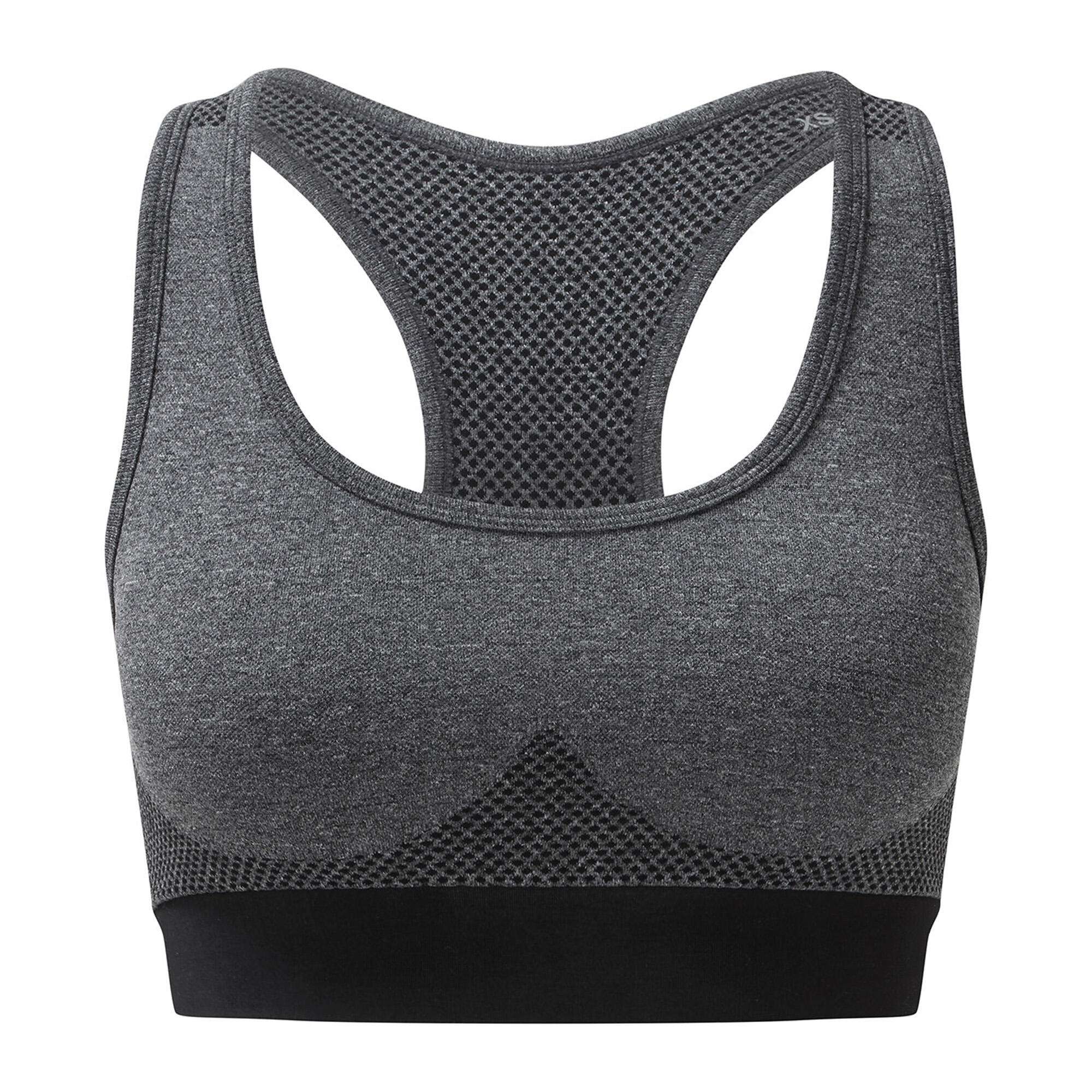 TriDri Womens/Ladies Sculpted Melange Seamless 3D Sports Bra