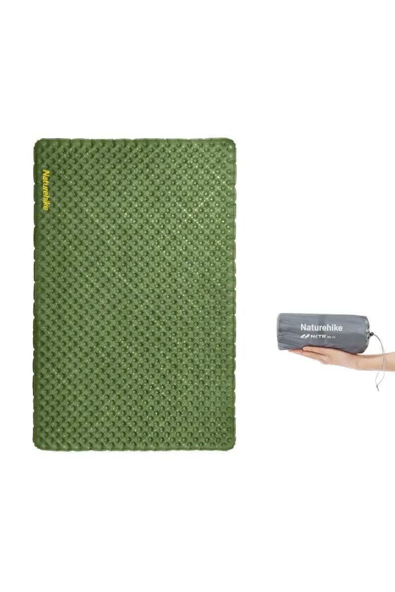 Colchón hinchable Doble Naturehike ligero verde 2/6