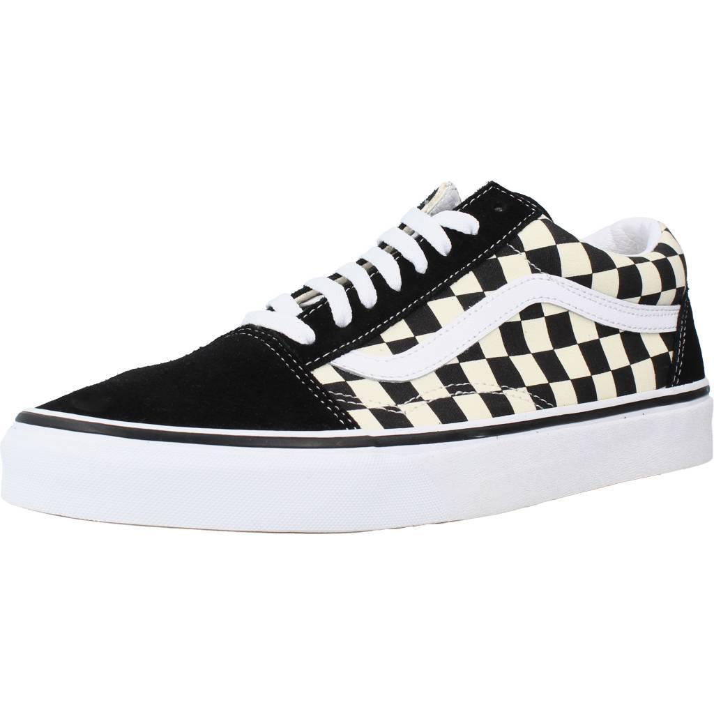 Vans - Chaussures Hommes Vans Primary Check Old Skool Blanc - Baskets - Blanc - 39 - Decathlon