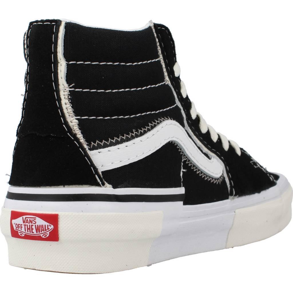 Sneakers Vans Model Sk8-hi Reconstruct Kleur Zwart 3/5