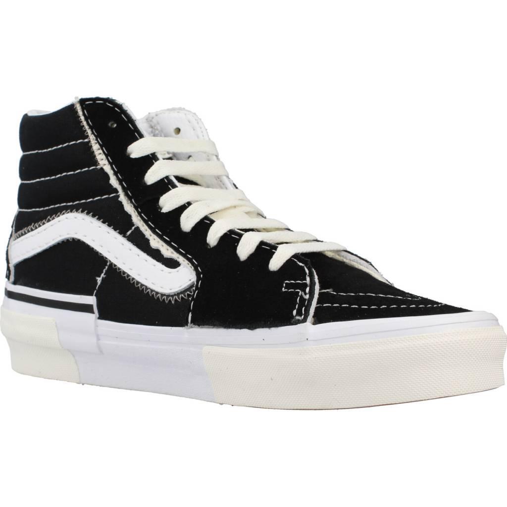 Sneakers Vans Model Sk8-hi Reconstruct Kleur Zwart 5/5