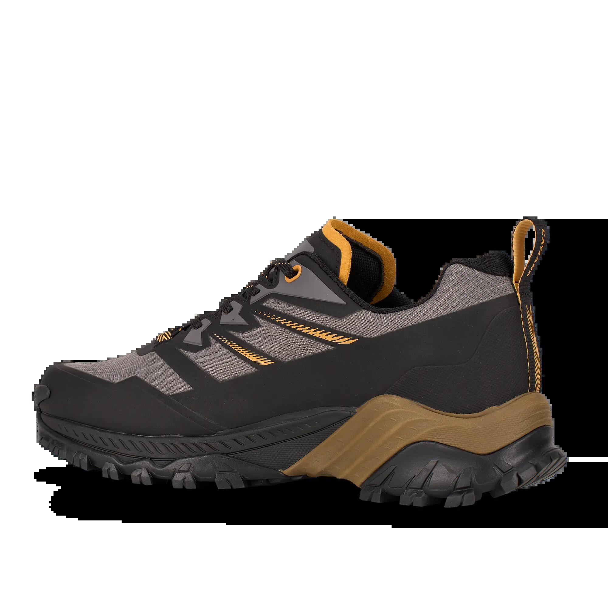 Wandelschoen heren DUKE LITE GTX ZWART - GEELKURKUMA 6/7