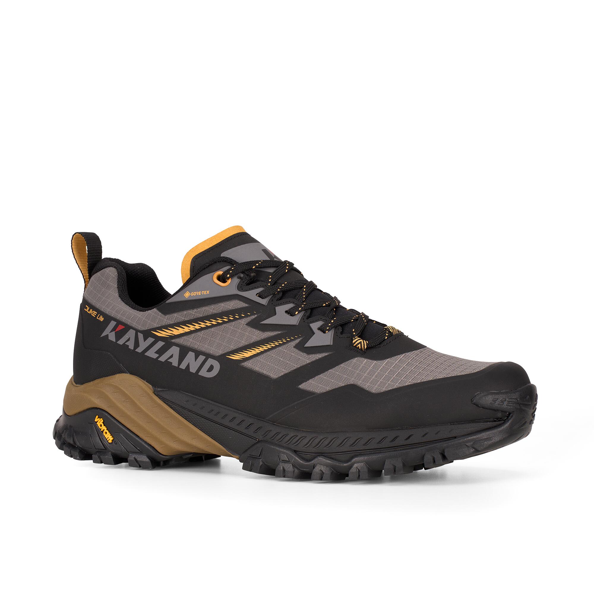 Wandelschoen heren DUKE LITE GTX ZWART - GEELKURKUMA 3/7