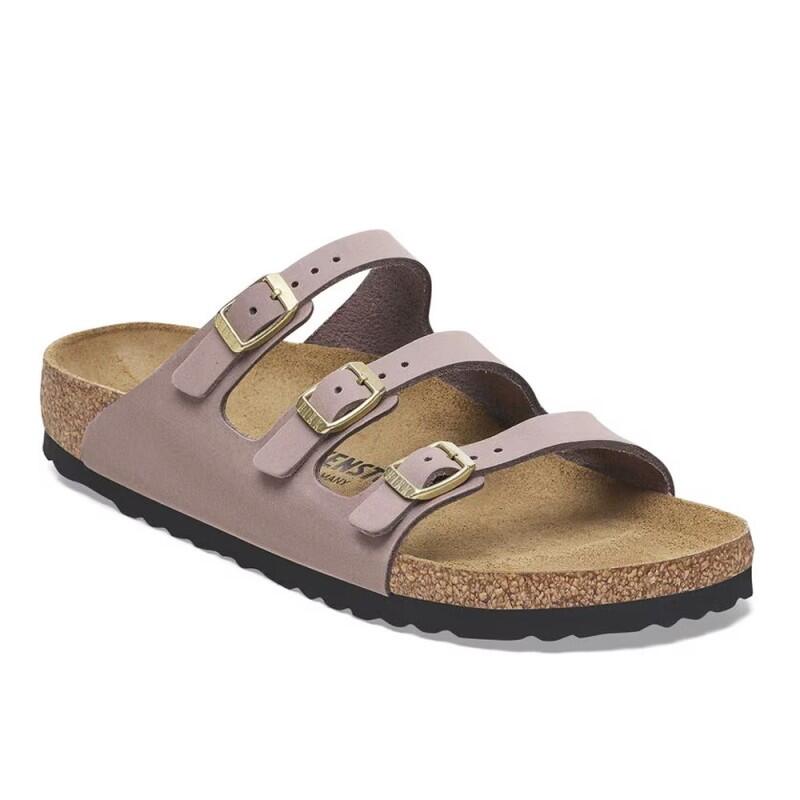 Sandalias Planas Mujer Birkenstock Florida Beige 5/5