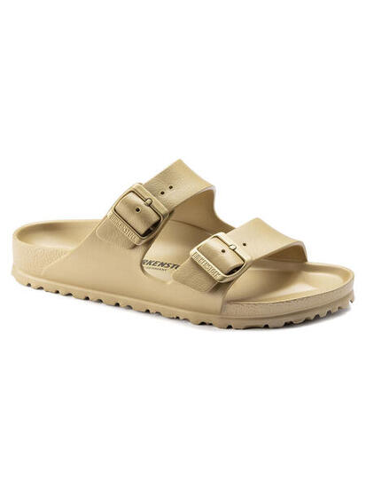 Sandalias Planas Mujer Birkenstock Arizona Eva Metalizado