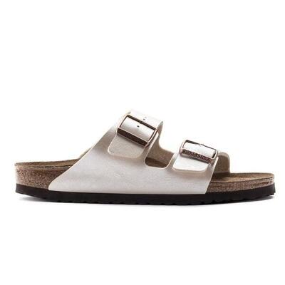 Sandali Bassi Donna Birkenstock Sydney Bianco