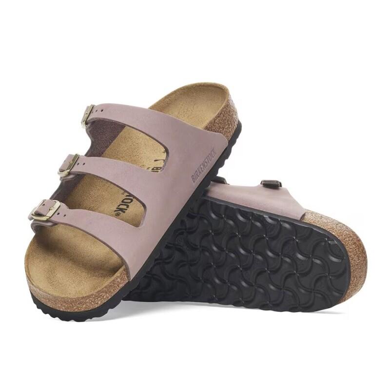 Sandalias Planas Mujer Birkenstock Florida Beige 4/5