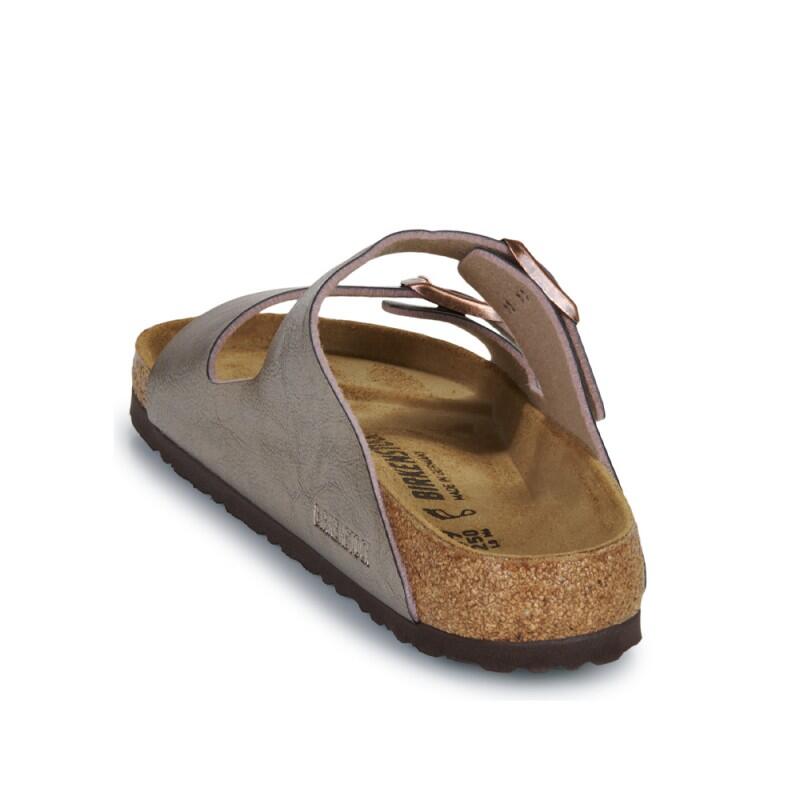 Sandales Bio Femme Birkenstock Arizona Métallisé 5/6
