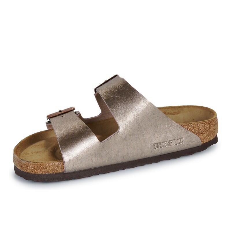 Sandales Bio Femme Birkenstock Arizona Métallisé 4/6
