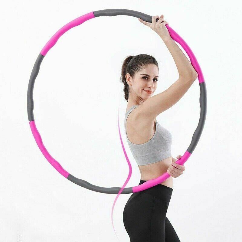 Hula Hop z masażerem składane 95cm 2/4