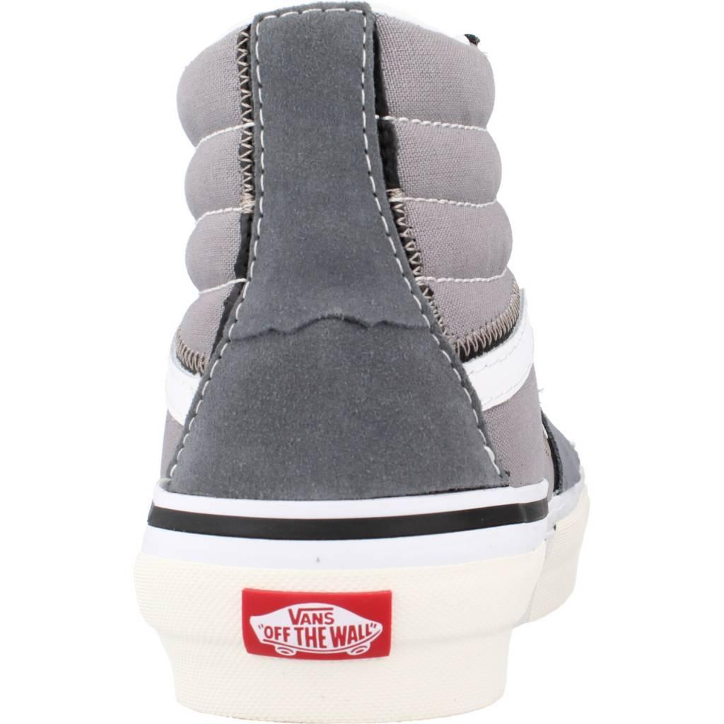 Baskets Vans Modèle Sk8-hi Reconstruct Couleur Gris 3/5