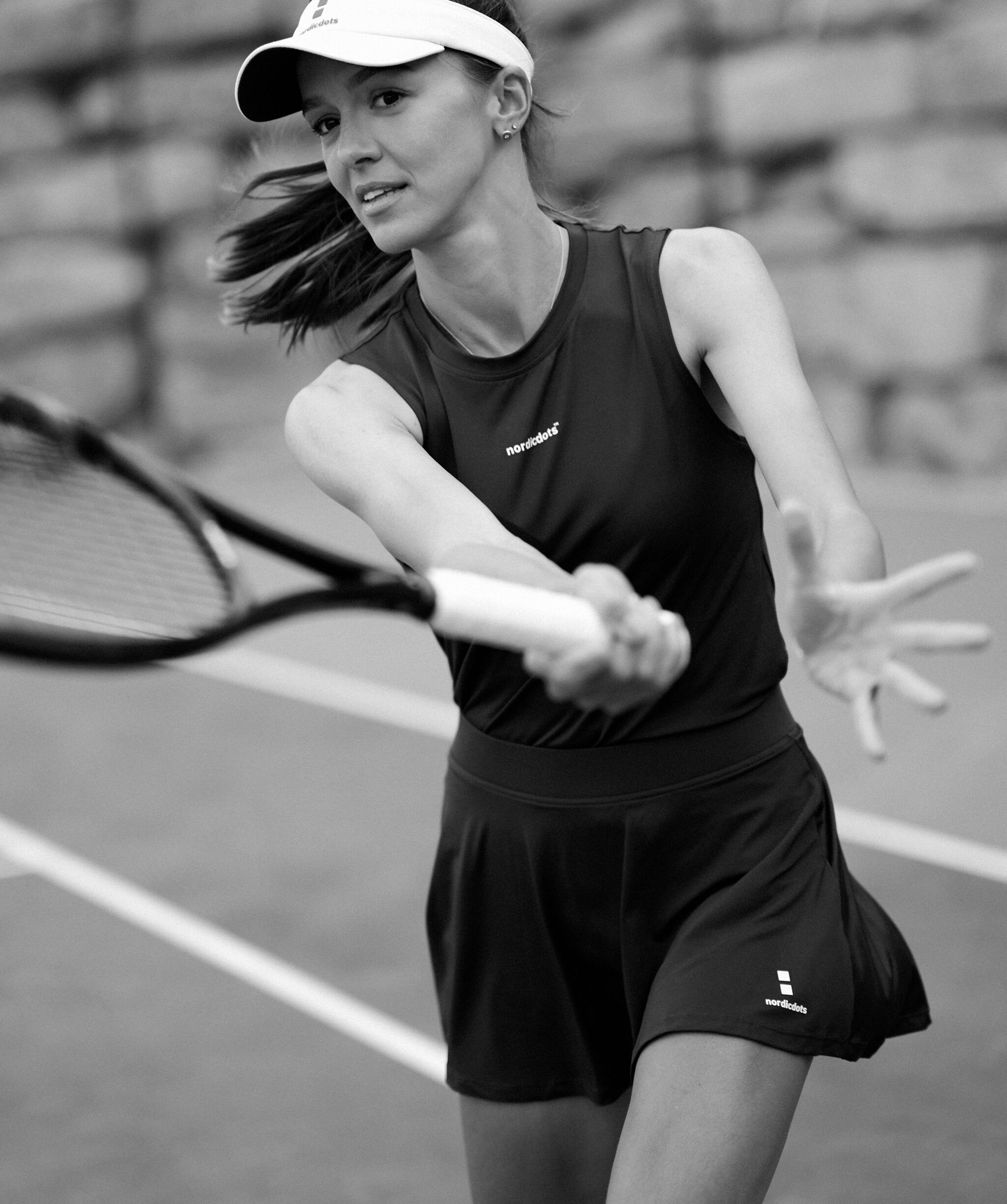 Elegance Tennis/Padel Rok Dames Zwart 4/5