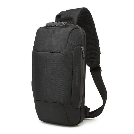 Wozinsky Premium Einschulter-Rucksack mit Diebstahlschutz, Organizer und USB