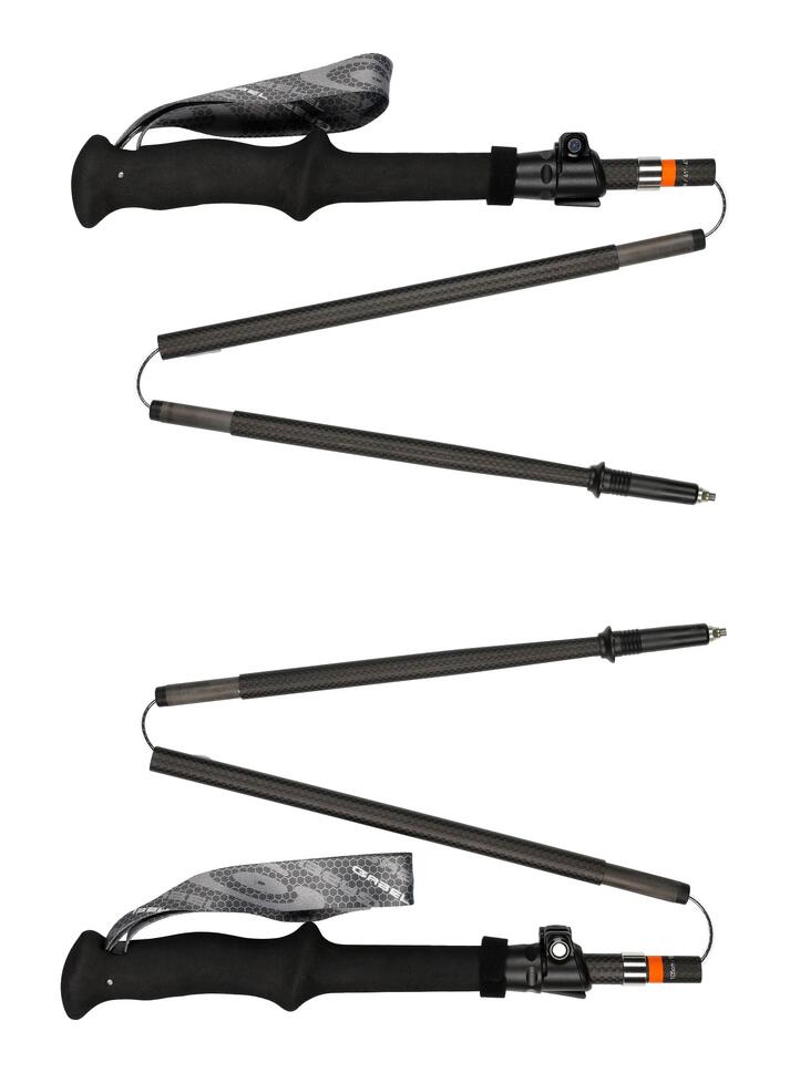 Kije do trekkingowe Gabel Ibex Carbon XTS 105-120 cm