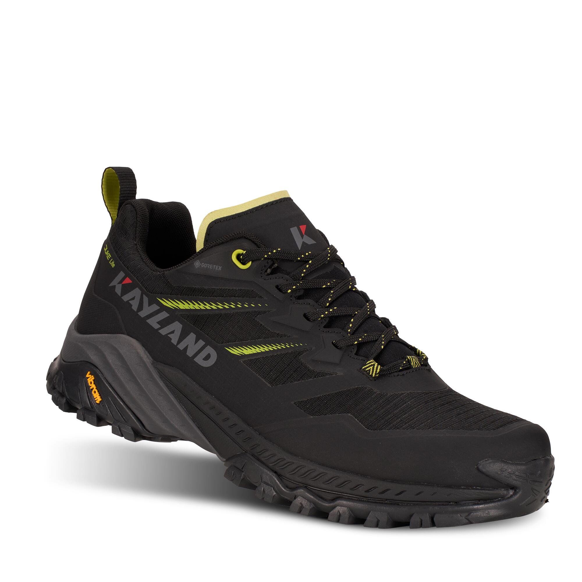 KAYLAND Wandelschoen heren DUKE LITE GTX ZWART - LIMOENGROEN